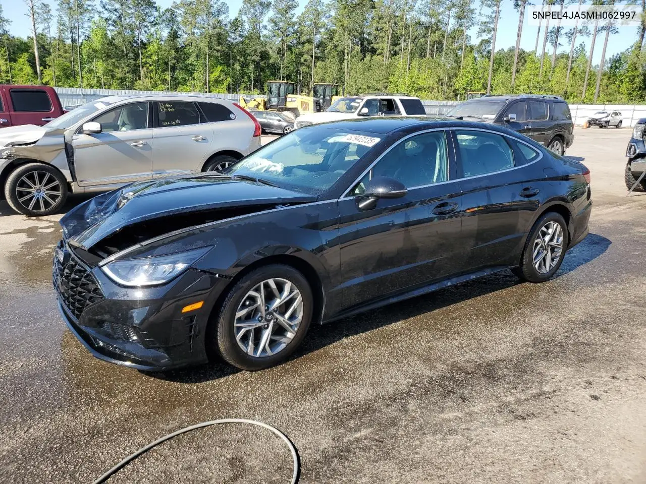 2021 Hyundai Sonata Sel VIN: 5NPEL4JA5MH062997 Lot: 52942235
