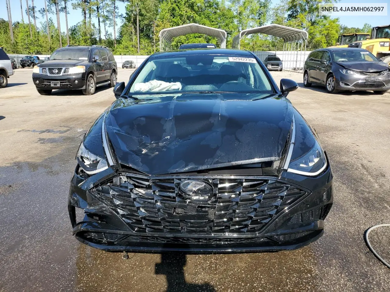 2021 Hyundai Sonata Sel VIN: 5NPEL4JA5MH062997 Lot: 52942235