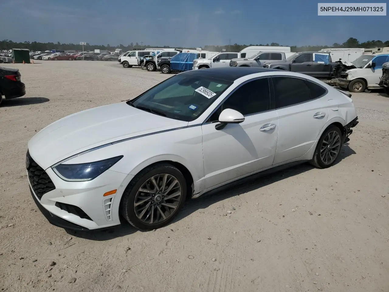 2021 Hyundai Sonata Limited VIN: 5NPEH4J29MH071325 Lot: 52966935