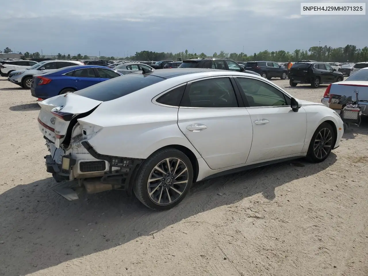 2021 Hyundai Sonata Limited VIN: 5NPEH4J29MH071325 Lot: 52966935