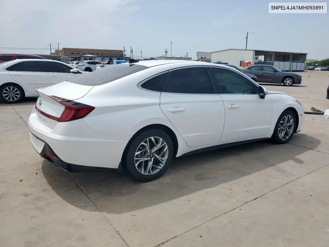 2021 Hyundai Sonata Sel VIN: 5NPEL4JA1MH093891 Lot: 55035405