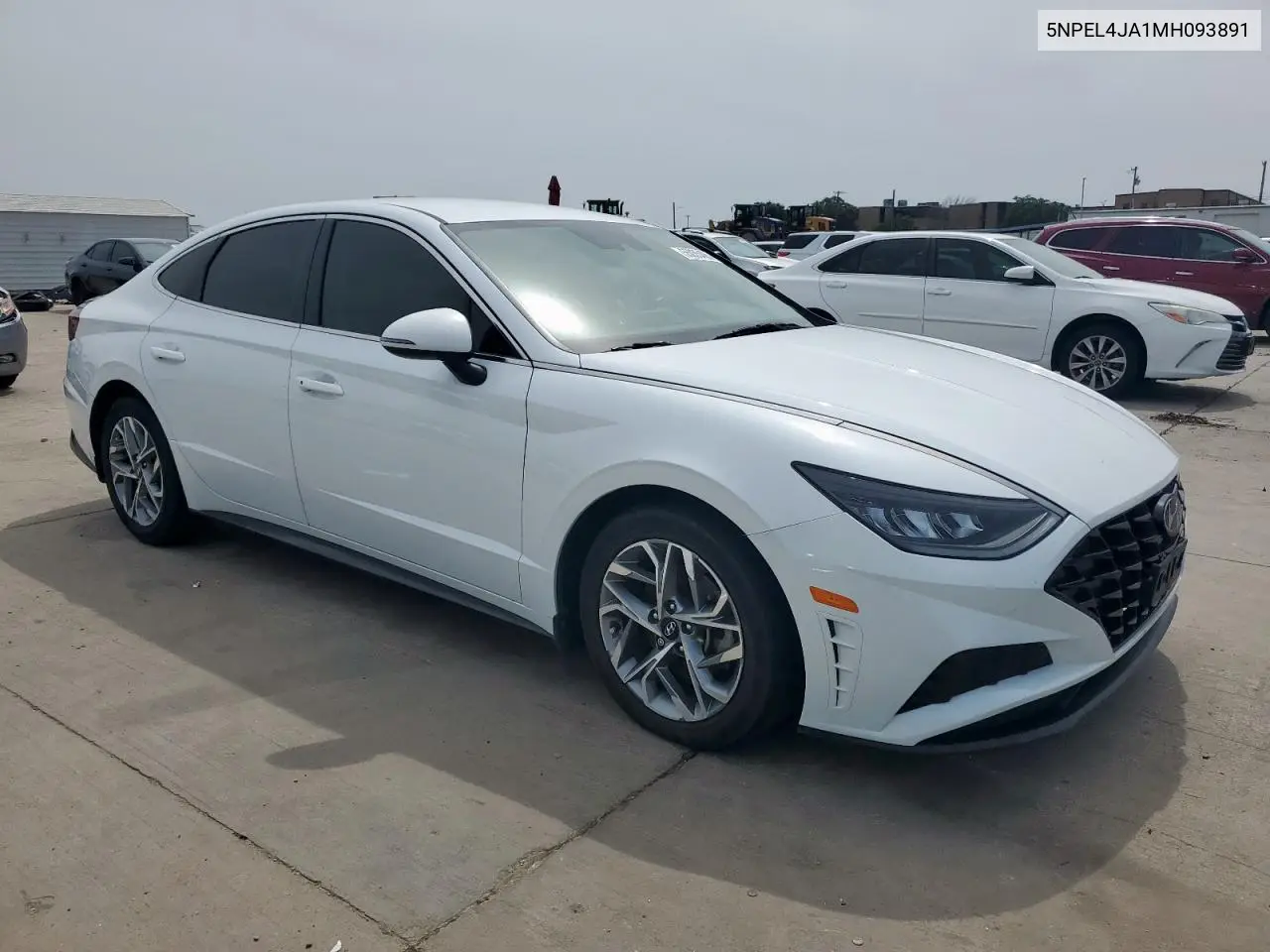 2021 Hyundai Sonata Sel VIN: 5NPEL4JA1MH093891 Lot: 55035405