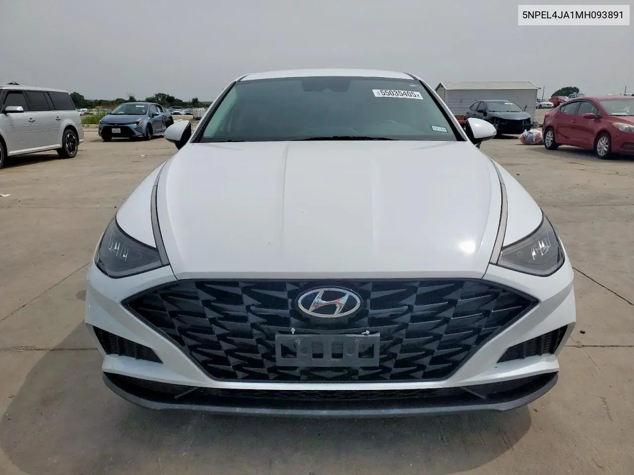2021 Hyundai Sonata Sel VIN: 5NPEL4JA1MH093891 Lot: 55035405