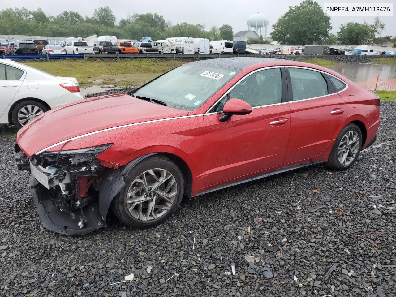 2021 Hyundai Sonata Sel VIN: 5NPEF4JA7MH118476 Lot: 56678455
