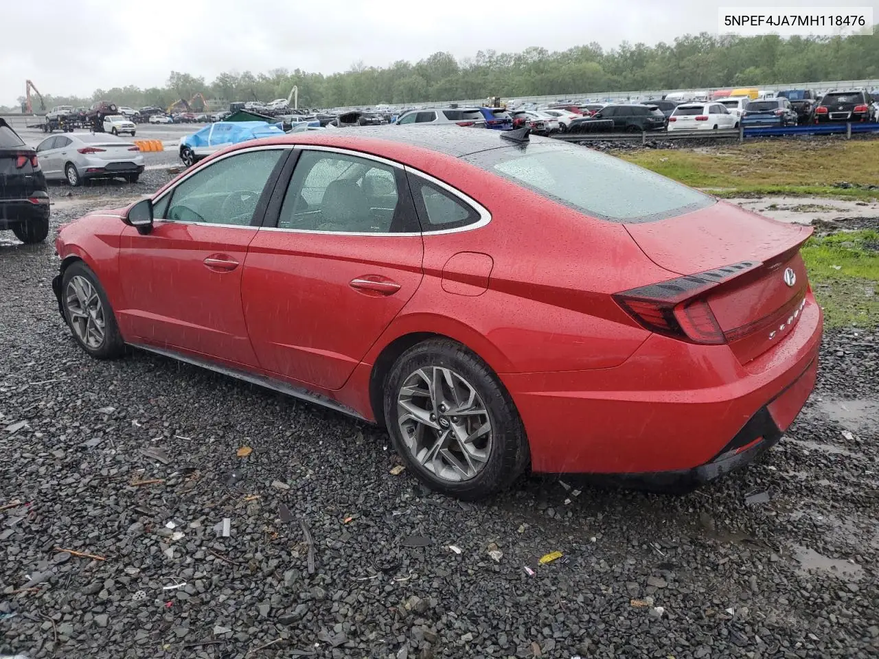2021 Hyundai Sonata Sel VIN: 5NPEF4JA7MH118476 Lot: 56678455