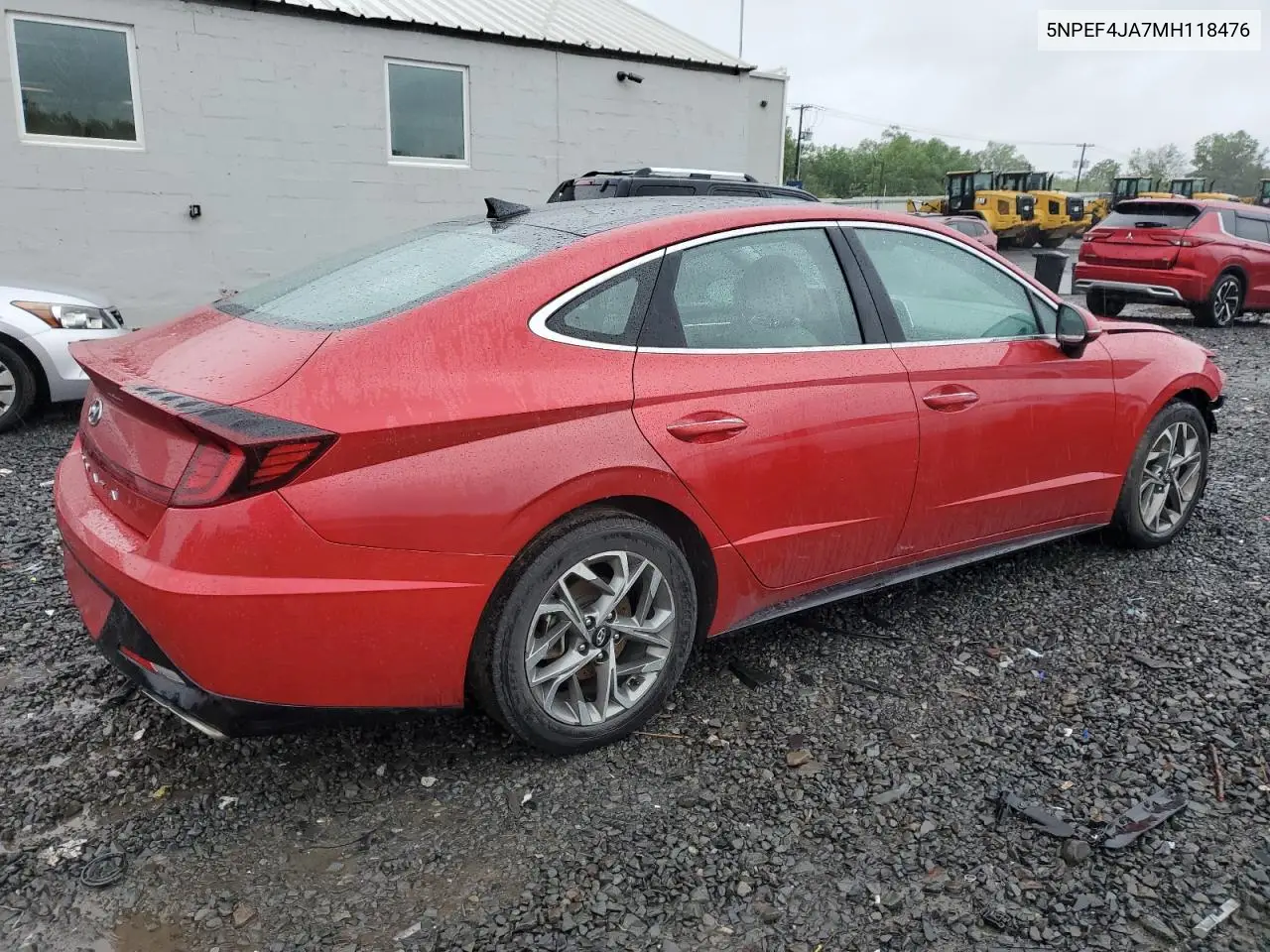 2021 Hyundai Sonata Sel VIN: 5NPEF4JA7MH118476 Lot: 56678455
