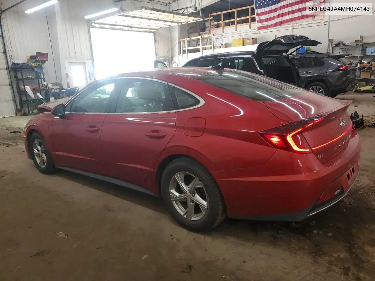 2021 Hyundai Sonata Se VIN: 5NPEG4JA4MH074143 Lot: 59905345