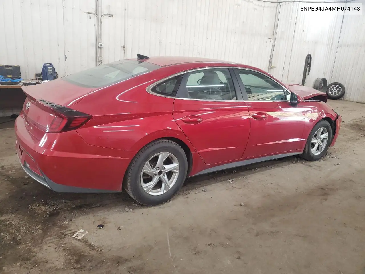 2021 Hyundai Sonata Se VIN: 5NPEG4JA4MH074143 Lot: 59905345