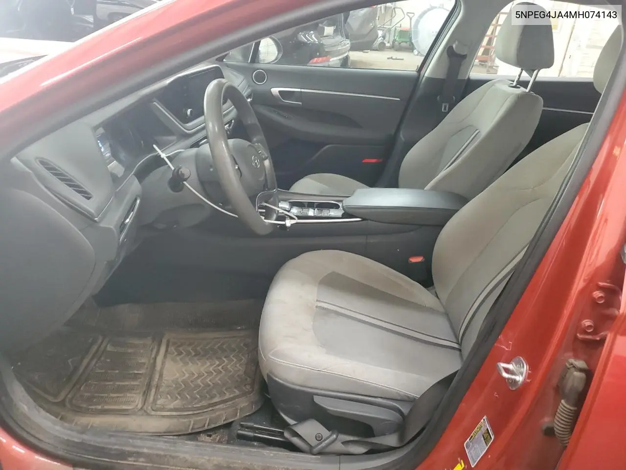 2021 Hyundai Sonata Se VIN: 5NPEG4JA4MH074143 Lot: 59905345