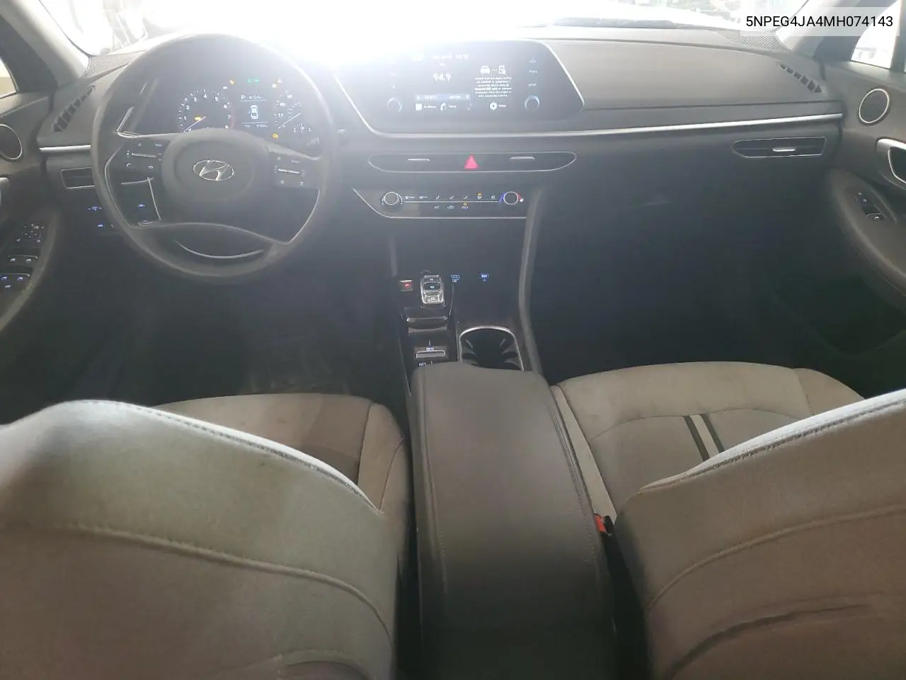 2021 Hyundai Sonata Se VIN: 5NPEG4JA4MH074143 Lot: 59905345