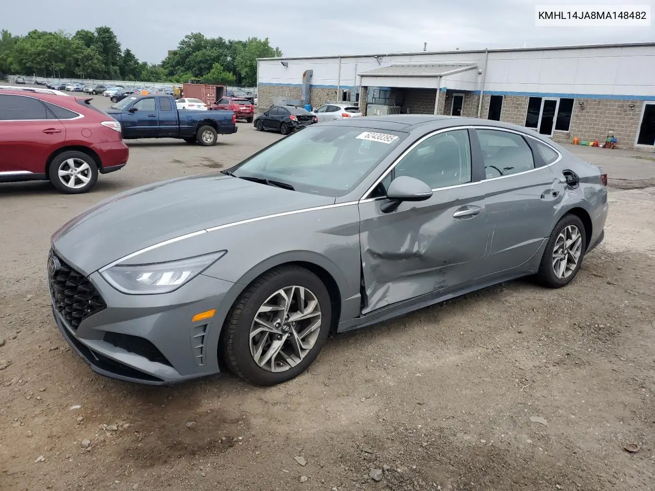 2021 Hyundai Sonata Sel VIN: KMHL14JA8MA148482 Lot: 62430395