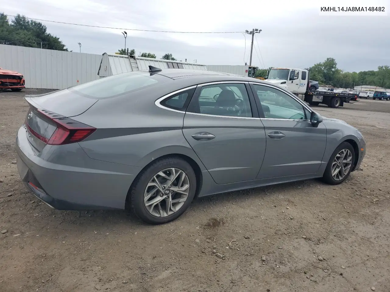 2021 Hyundai Sonata Sel VIN: KMHL14JA8MA148482 Lot: 62430395