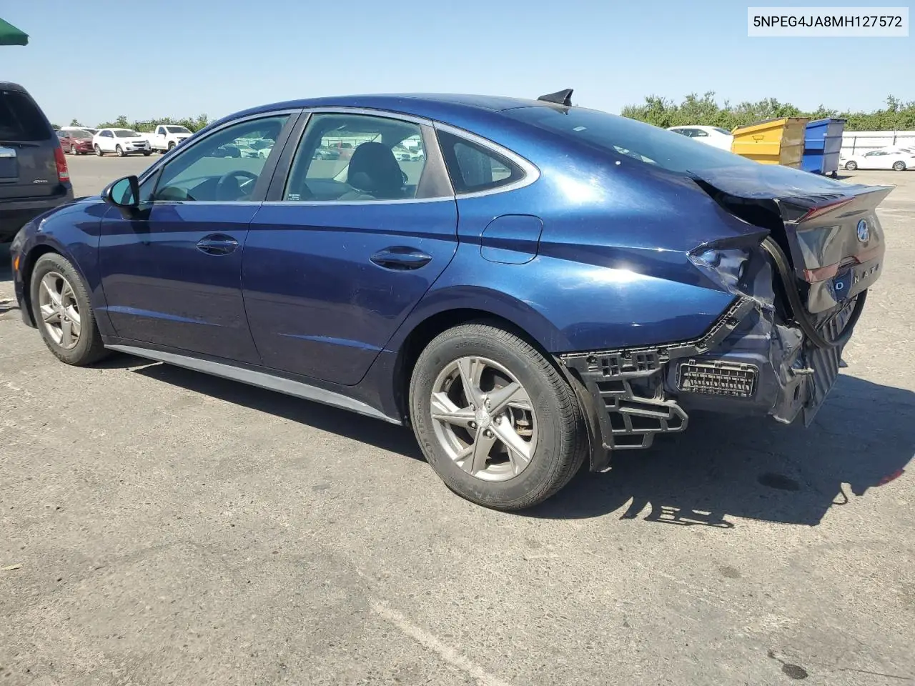 2021 Hyundai Sonata Se VIN: 5NPEG4JA8MH127572 Lot: 62545575