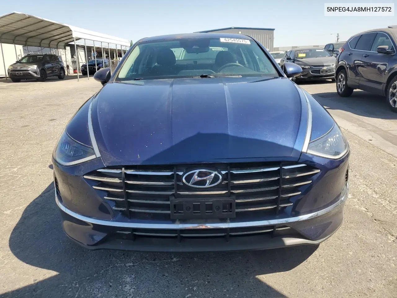 2021 Hyundai Sonata Se VIN: 5NPEG4JA8MH127572 Lot: 62545575