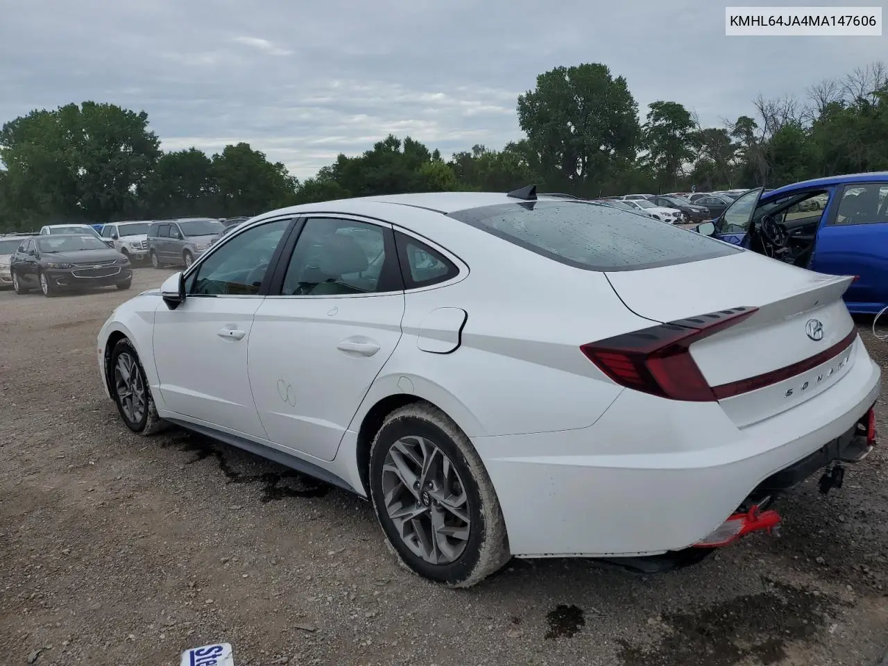 2021 Hyundai Sonata Sel VIN: KMHL64JA4MA147606 Lot: 62550435