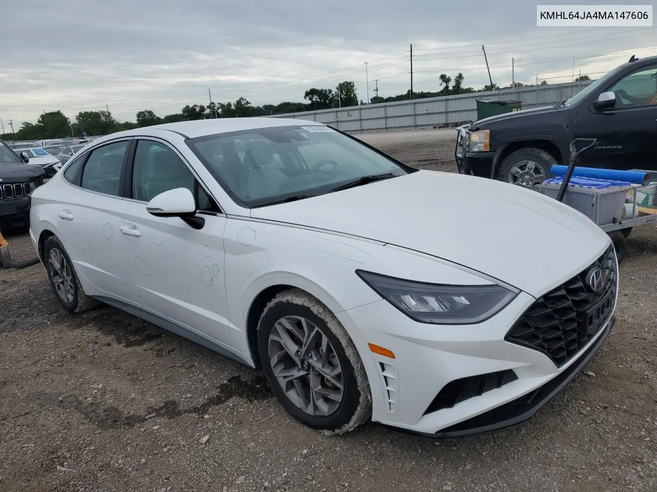 2021 Hyundai Sonata Sel VIN: KMHL64JA4MA147606 Lot: 62550435