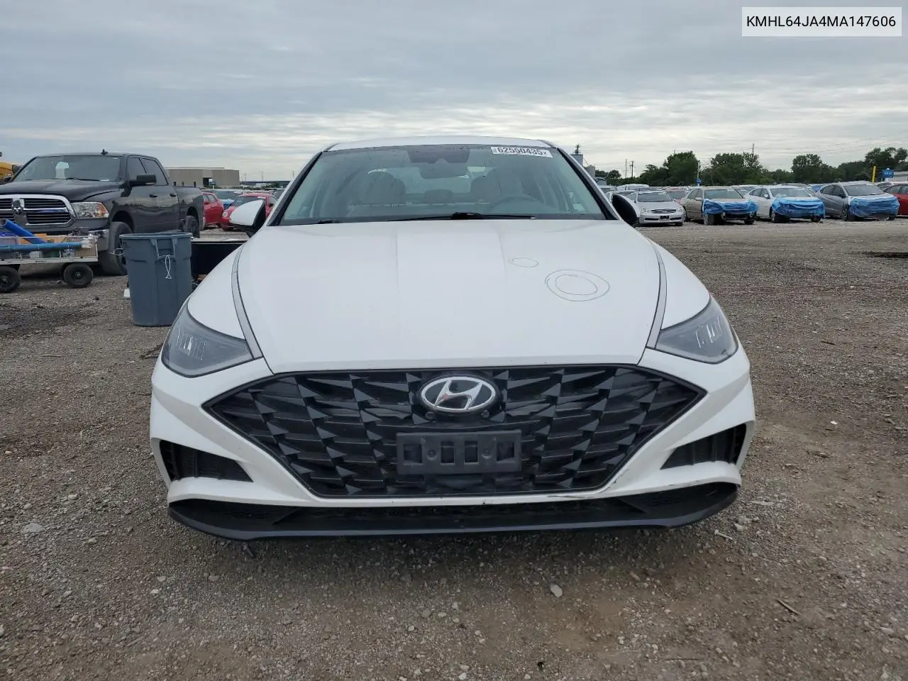 2021 Hyundai Sonata Sel VIN: KMHL64JA4MA147606 Lot: 62550435