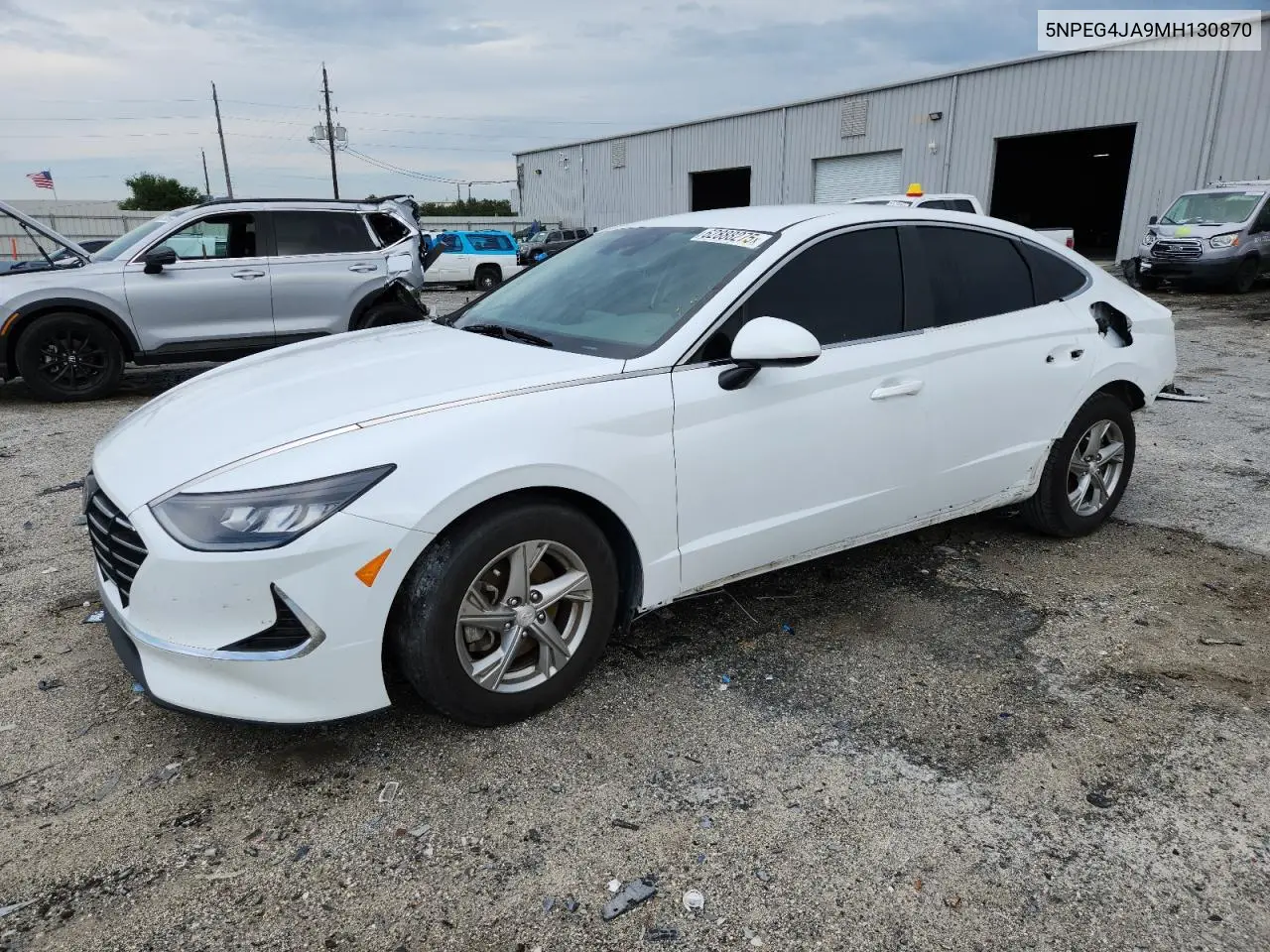 2021 Hyundai Sonata Se VIN: 5NPEG4JA9MH130870 Lot: 62888275