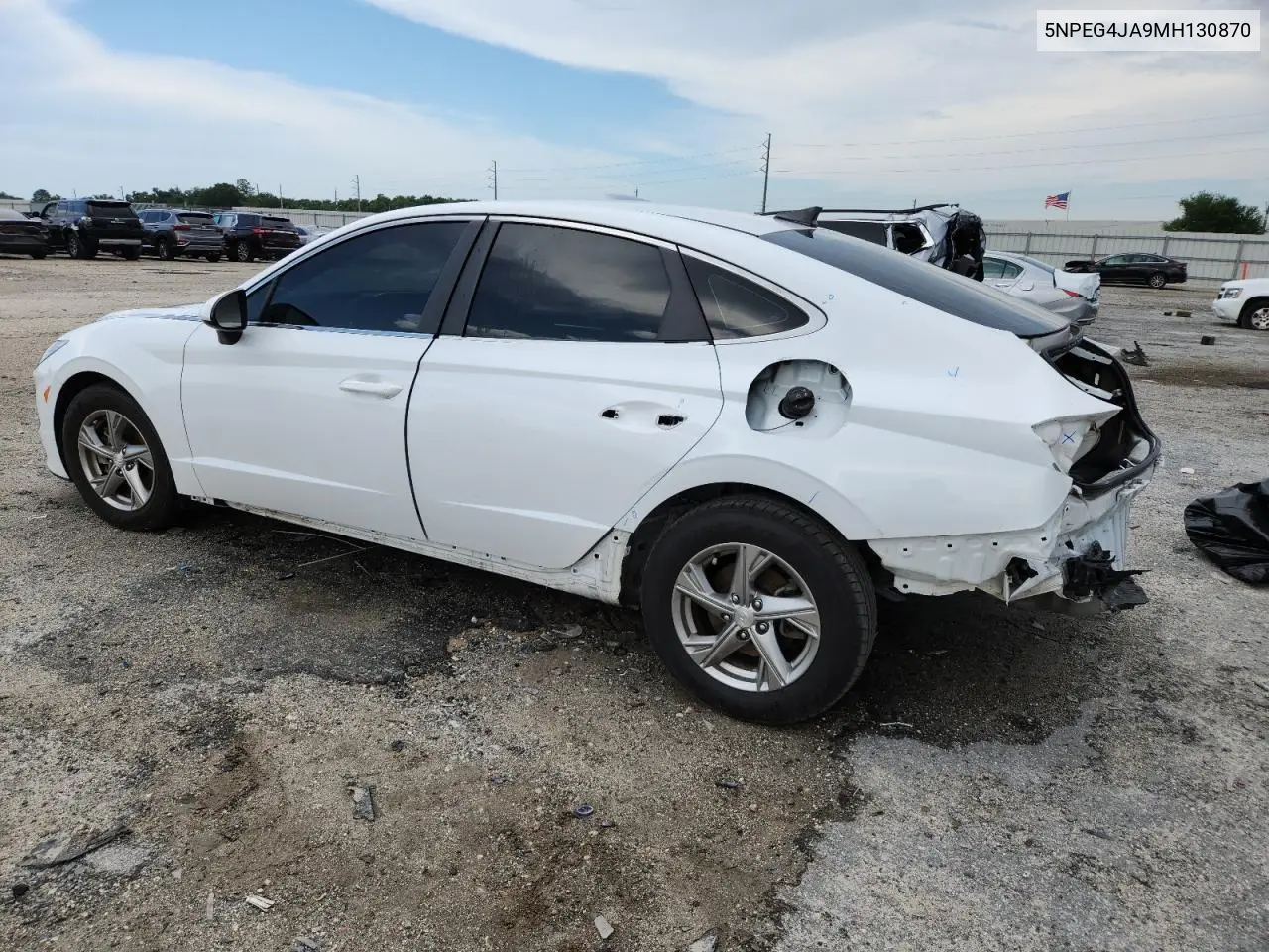 2021 Hyundai Sonata Se VIN: 5NPEG4JA9MH130870 Lot: 62888275