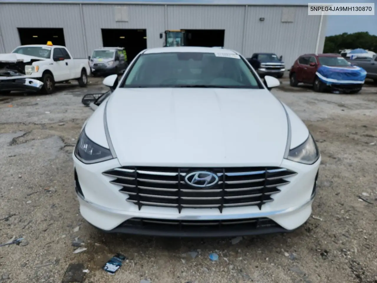 2021 Hyundai Sonata Se VIN: 5NPEG4JA9MH130870 Lot: 62888275