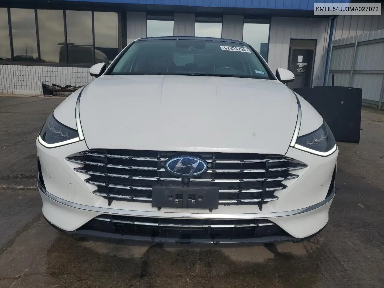 2021 Hyundai Sonata Hybrid VIN: KMHL54JJ3MA027072 Lot: 62923255