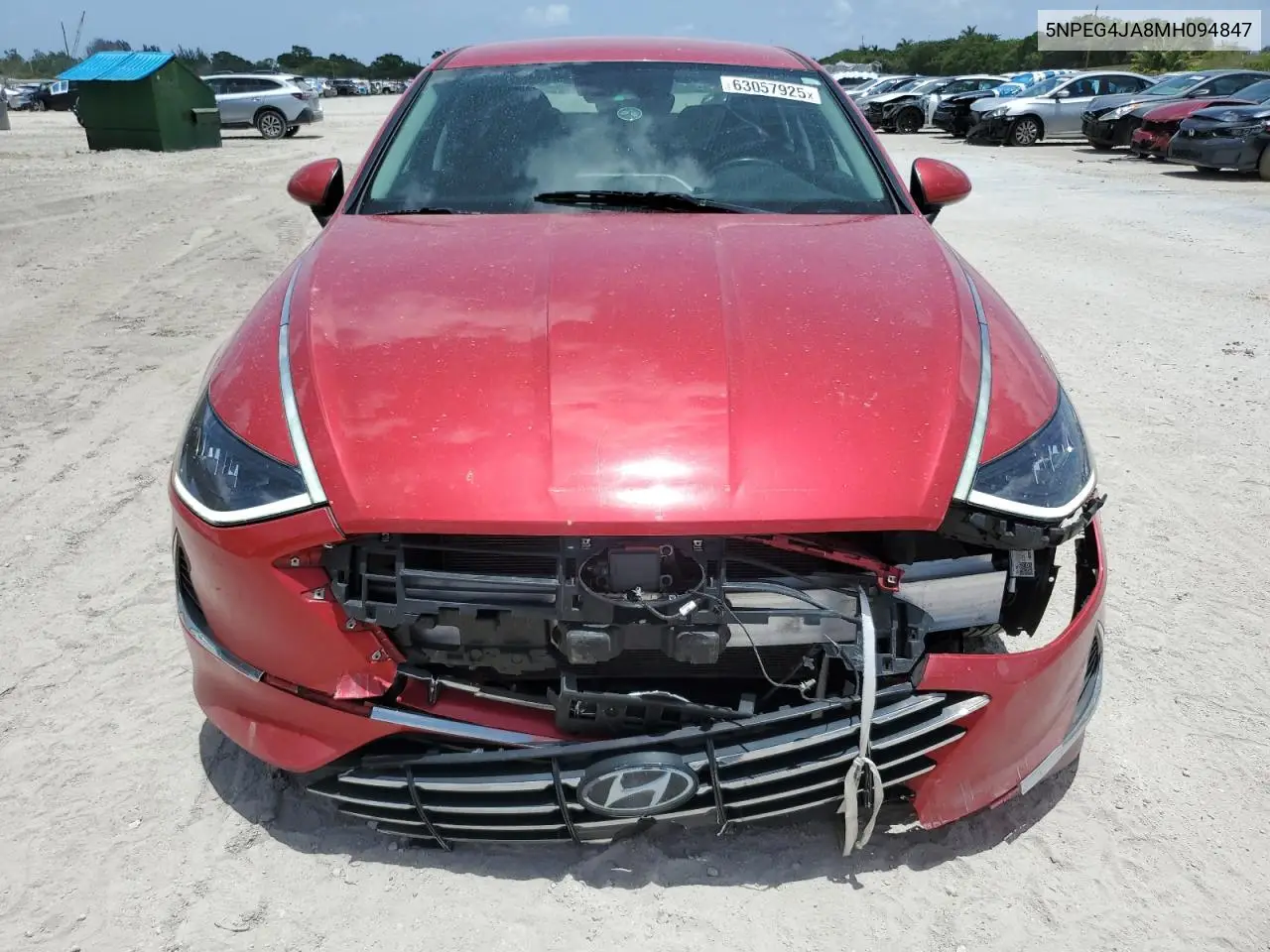 2021 Hyundai Sonata Se VIN: 5NPEG4JA8MH094847 Lot: 63057925