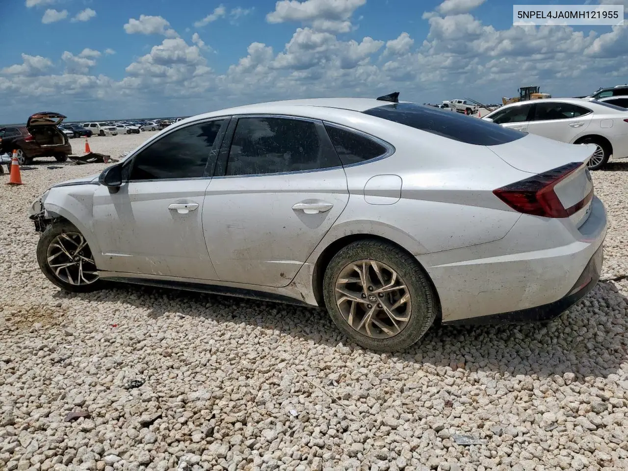 2021 Hyundai Sonata Sel VIN: 5NPEL4JA0MH121955 Lot: 63165035