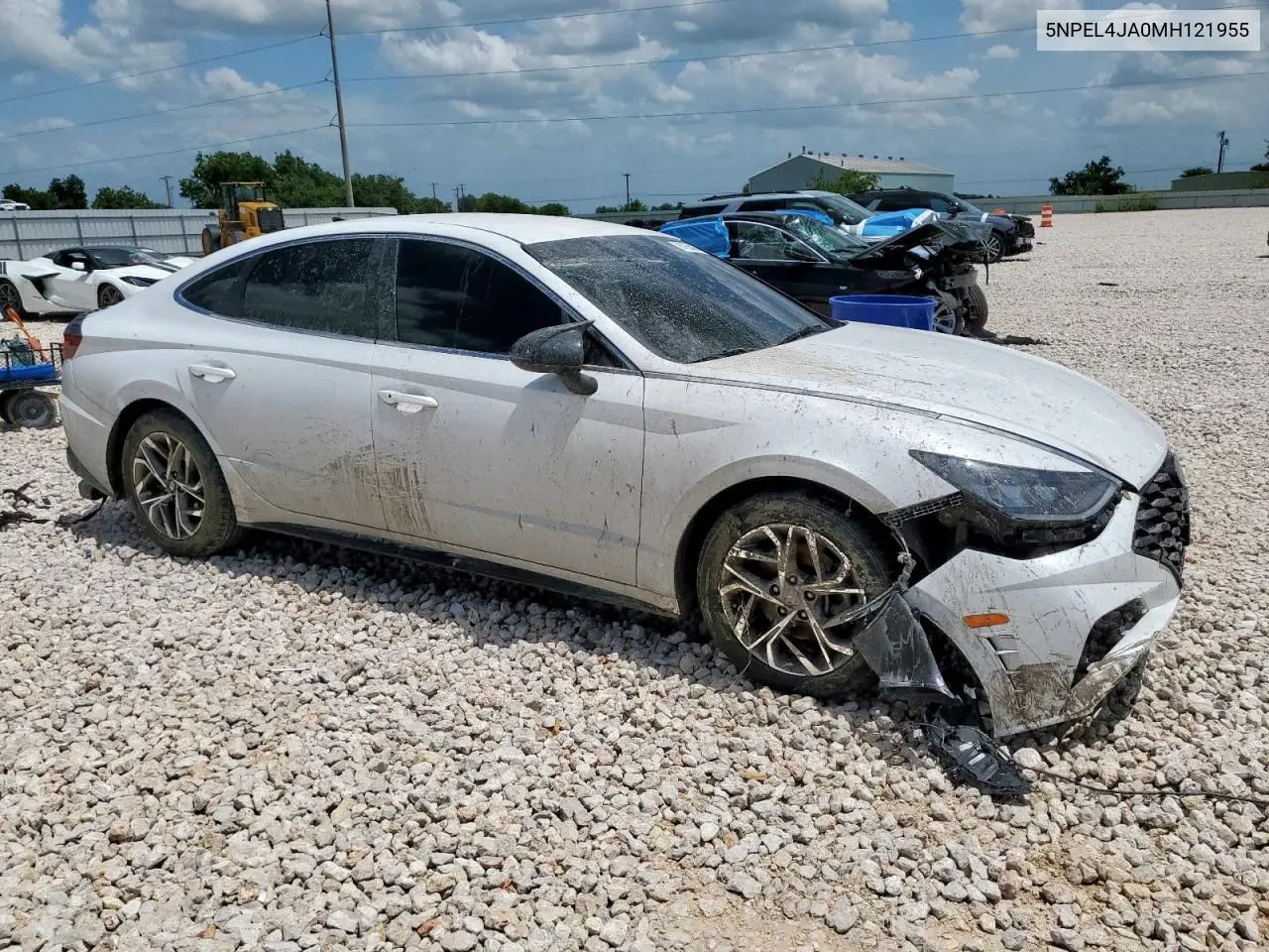 2021 Hyundai Sonata Sel VIN: 5NPEL4JA0MH121955 Lot: 63165035
