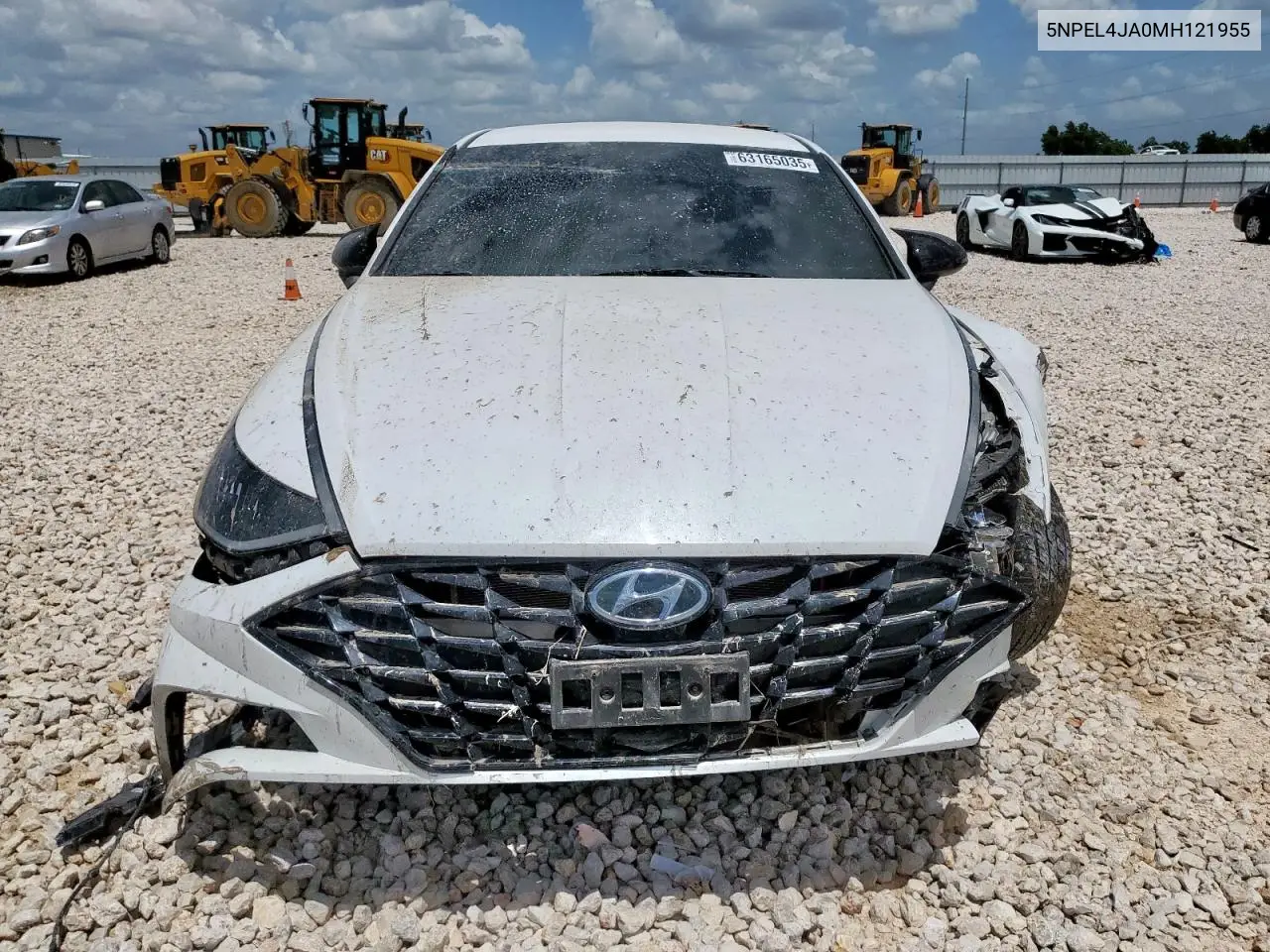 2021 Hyundai Sonata Sel VIN: 5NPEL4JA0MH121955 Lot: 63165035