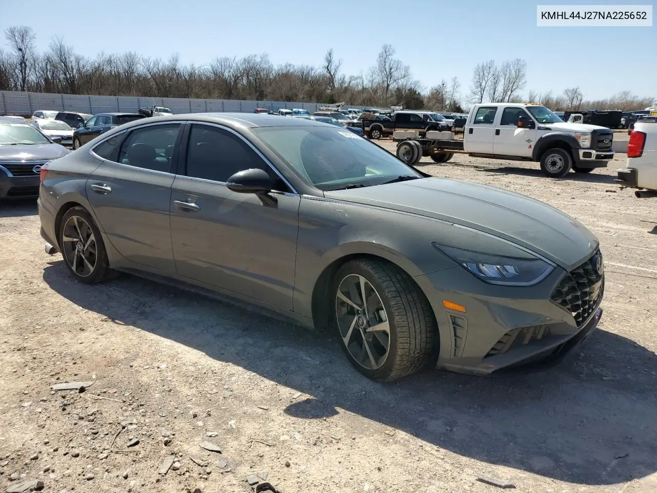 2022 Hyundai Sonata Sel Plus VIN: KMHL44J27NA225652 Lot: 48671835