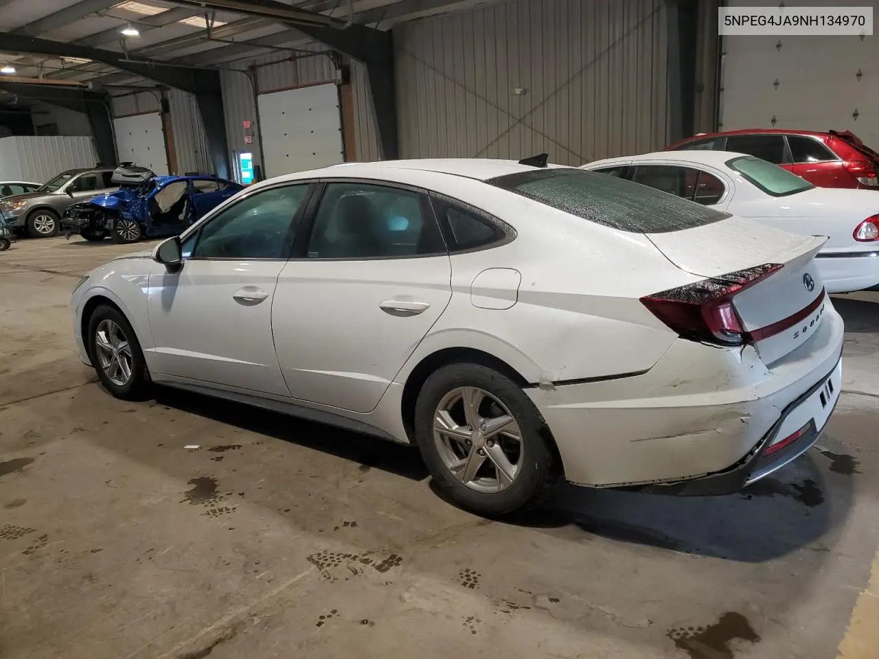 2022 Hyundai Sonata Se VIN: 5NPEG4JA9NH134970 Lot: 55133085