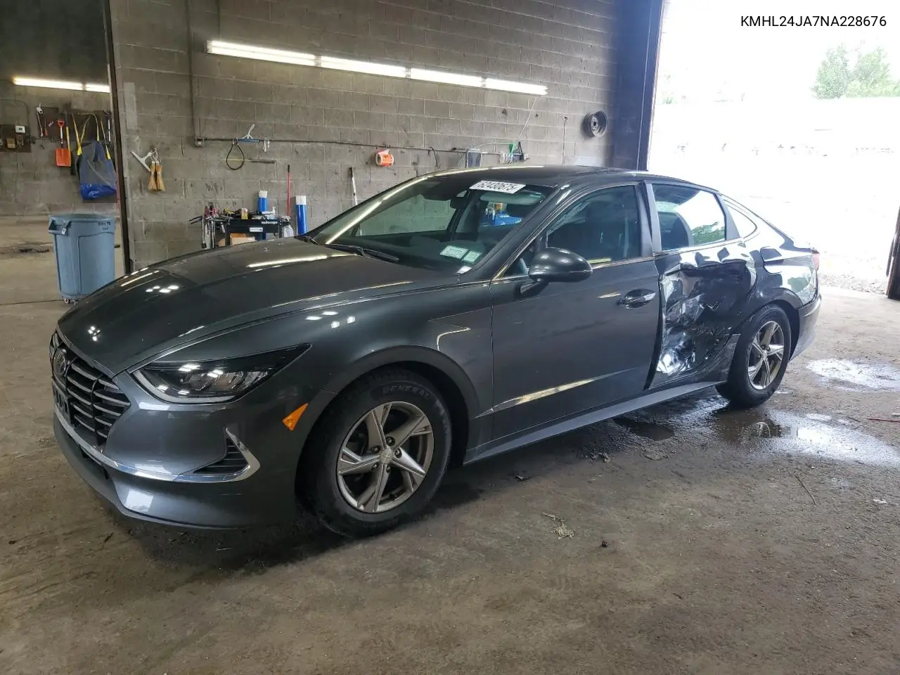 2022 Hyundai Sonata Se VIN: KMHL24JA7NA228676 Lot: 62430675