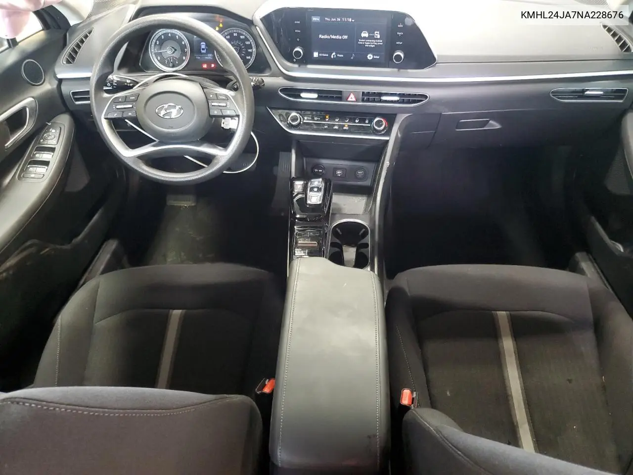 2022 Hyundai Sonata Se VIN: KMHL24JA7NA228676 Lot: 62430675