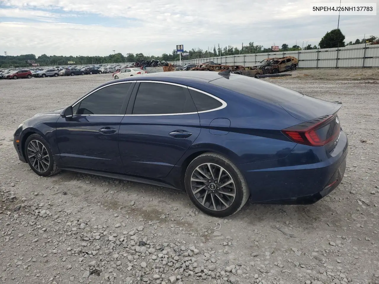 2022 Hyundai Sonata Limited VIN: 5NPEH4J26NH137783 Lot: 62711275