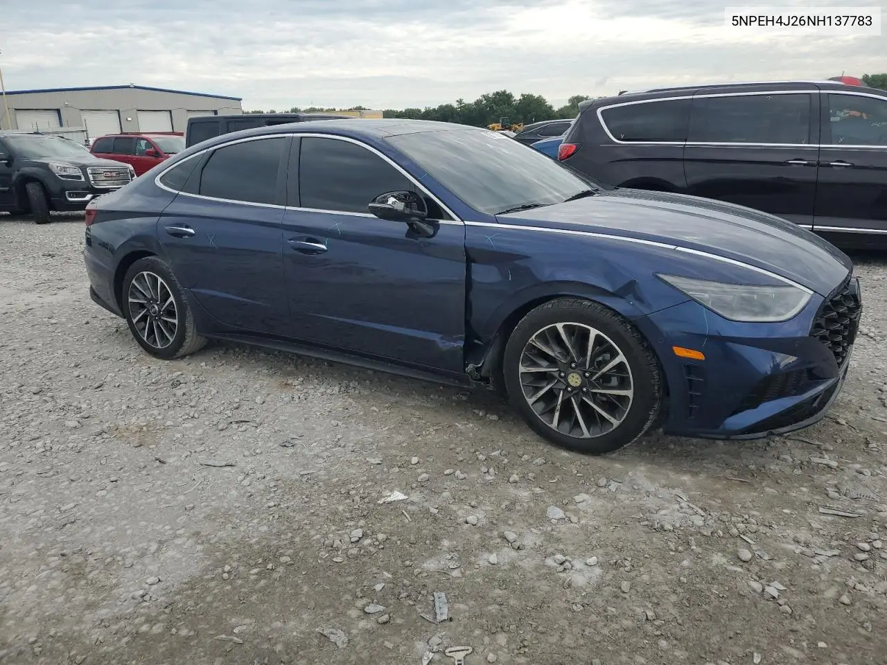 2022 Hyundai Sonata Limited VIN: 5NPEH4J26NH137783 Lot: 62711275