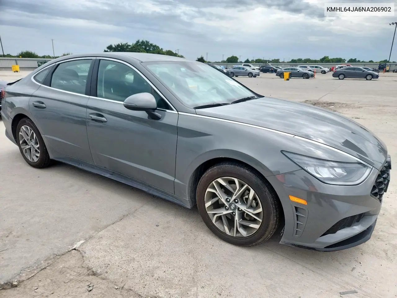 2022 Hyundai Sonata Sel VIN: KMHL64JA6NA206902 Lot: 63050235