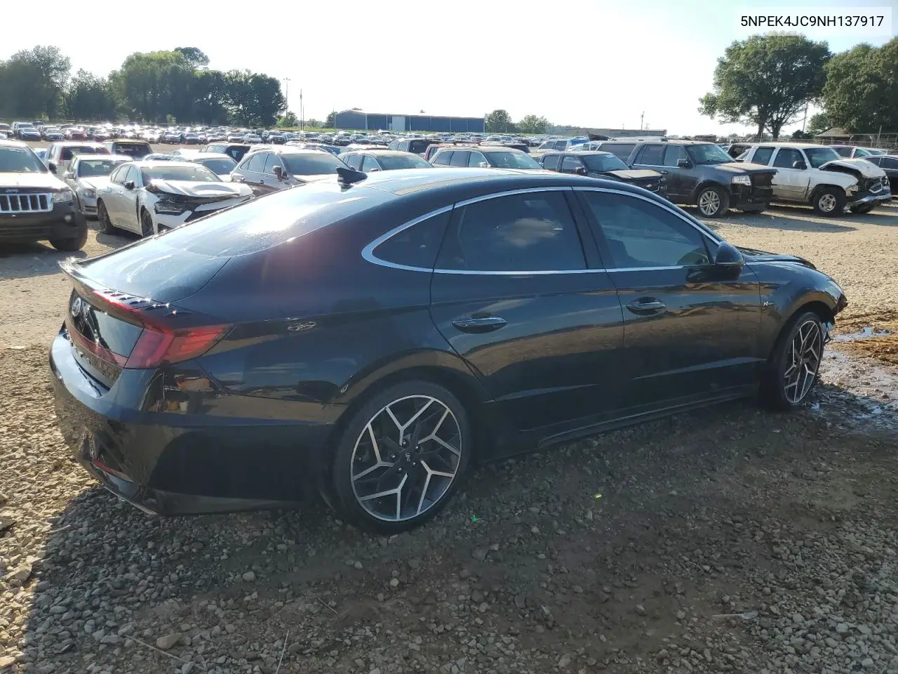 2022 Hyundai Sonata N Line VIN: 5NPEK4JC9NH137917 Lot: 63263895