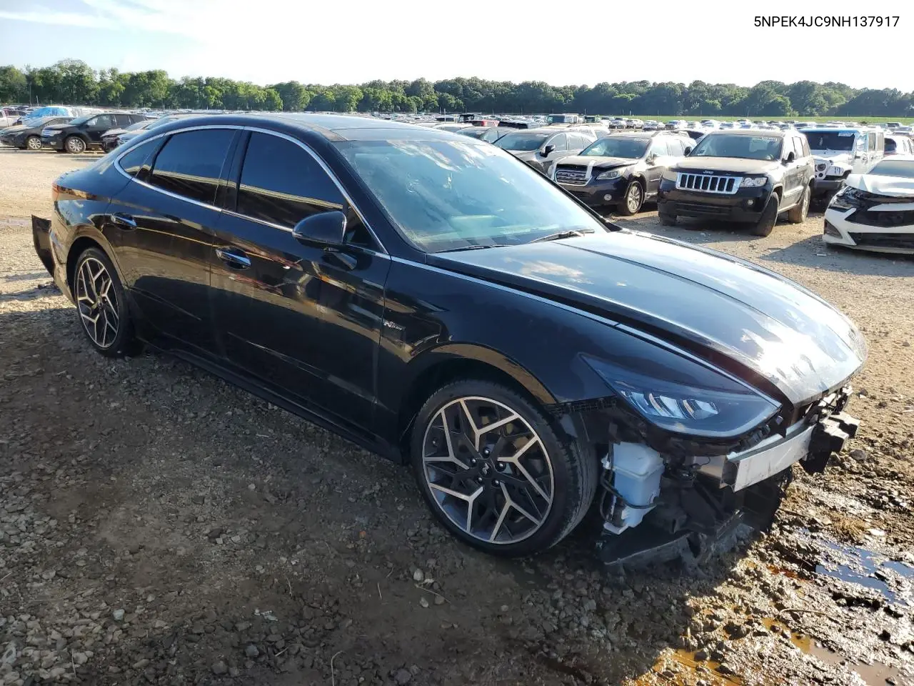 2022 Hyundai Sonata N Line VIN: 5NPEK4JC9NH137917 Lot: 63263895