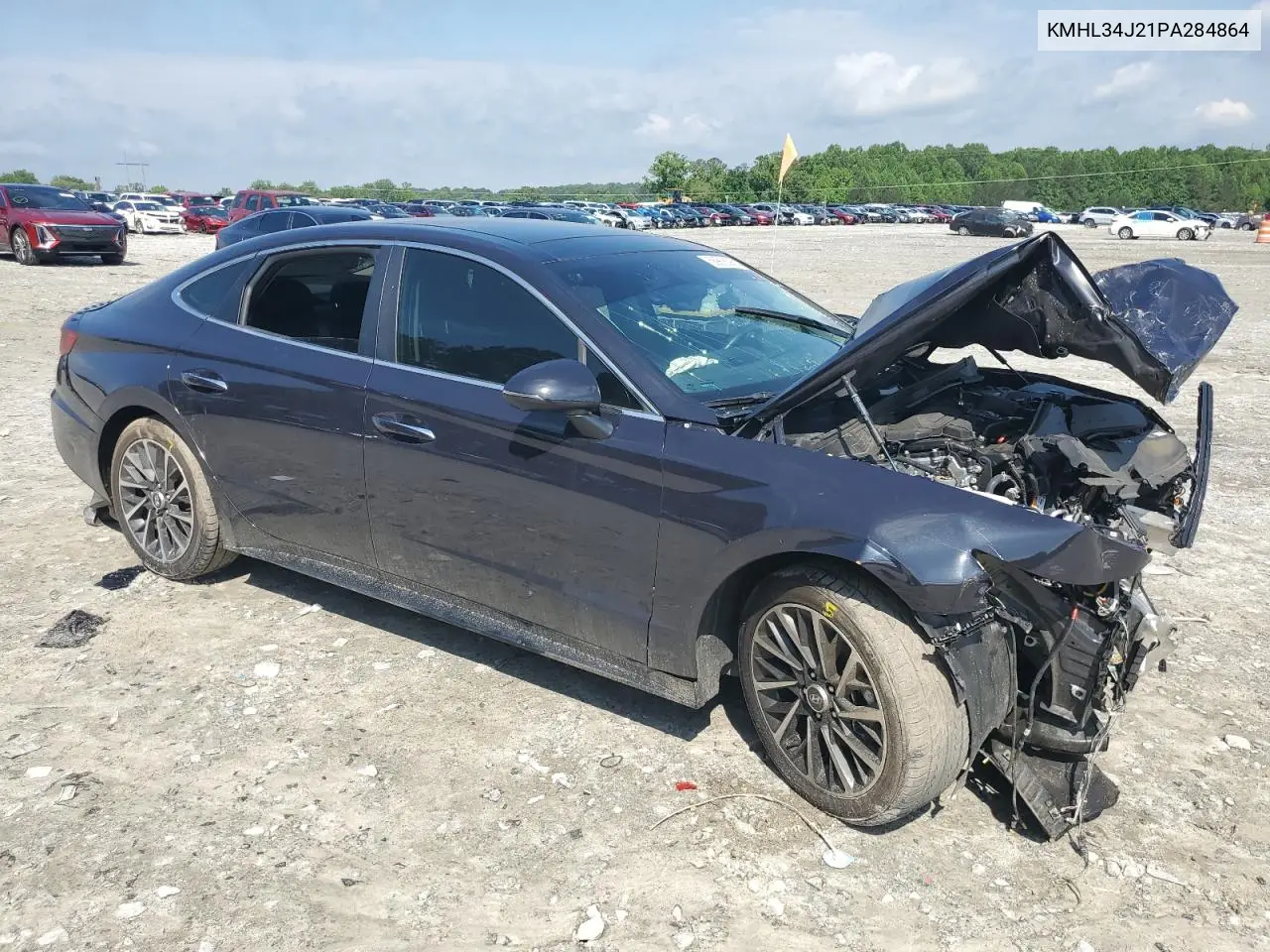 2023 Hyundai Sonata Limited VIN: KMHL34J21PA284864 Lot: 56918095