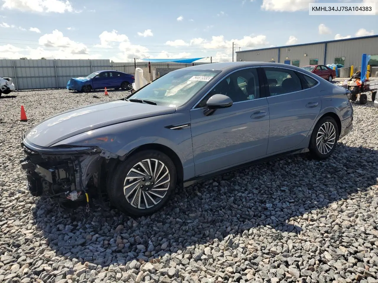 2025 Hyundai Sonata Hybrid VIN: KMHL34JJ7SA104383 Lot: 62238555