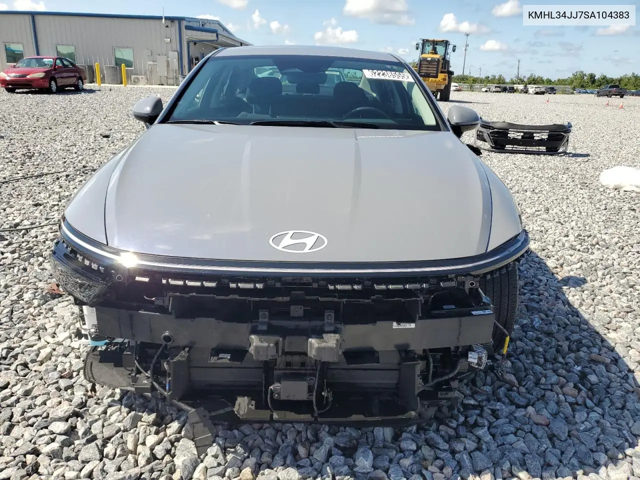 2025 Hyundai Sonata Hybrid VIN: KMHL34JJ7SA104383 Lot: 62238555