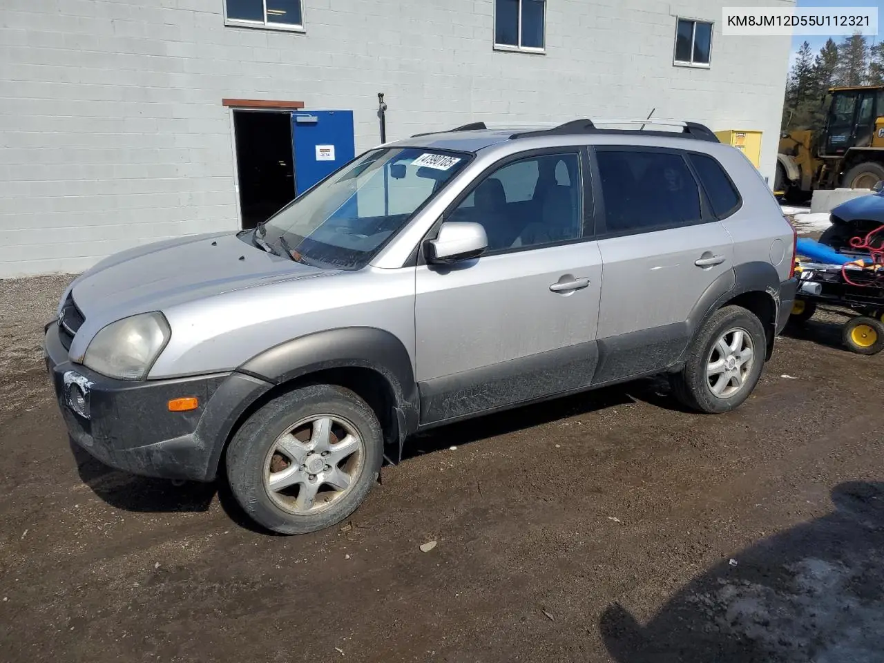 2005 Hyundai Tucson Gl VIN: KM8JM12D55U112321 Lot: 47990105