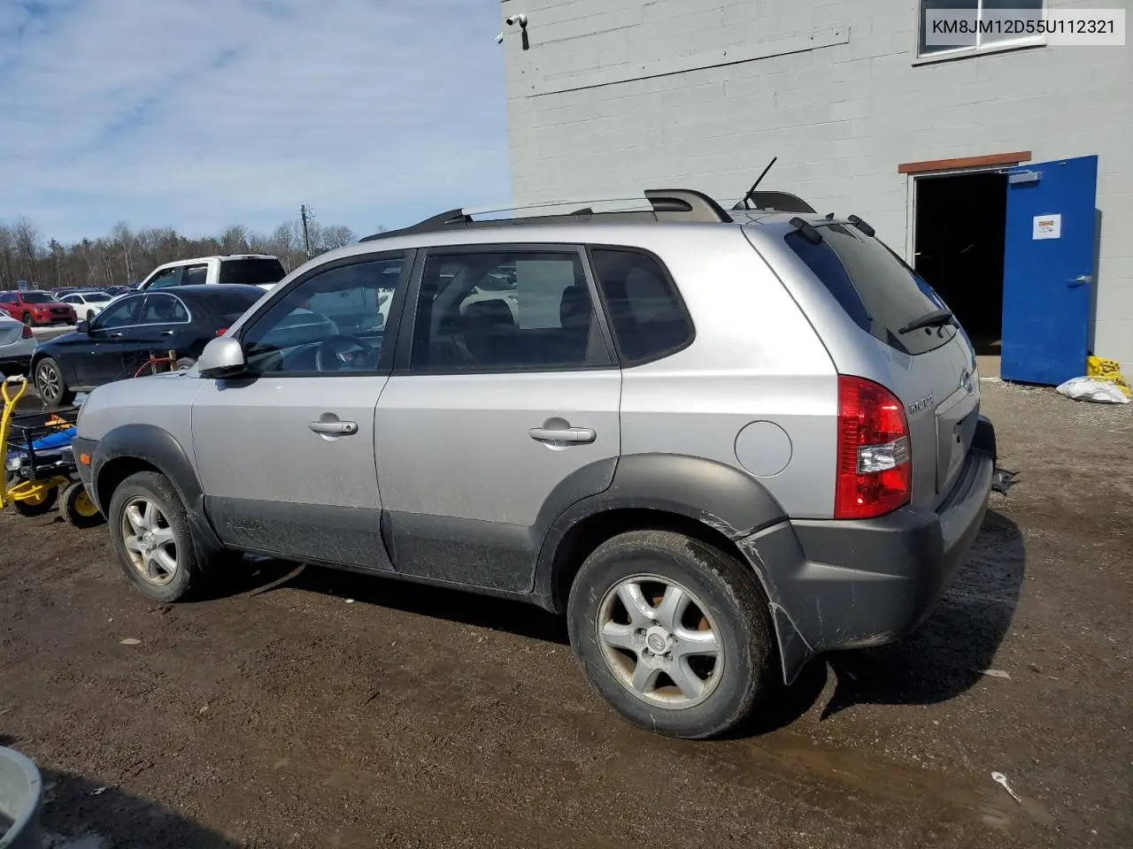 2005 Hyundai Tucson Gl VIN: KM8JM12D55U112321 Lot: 47990105