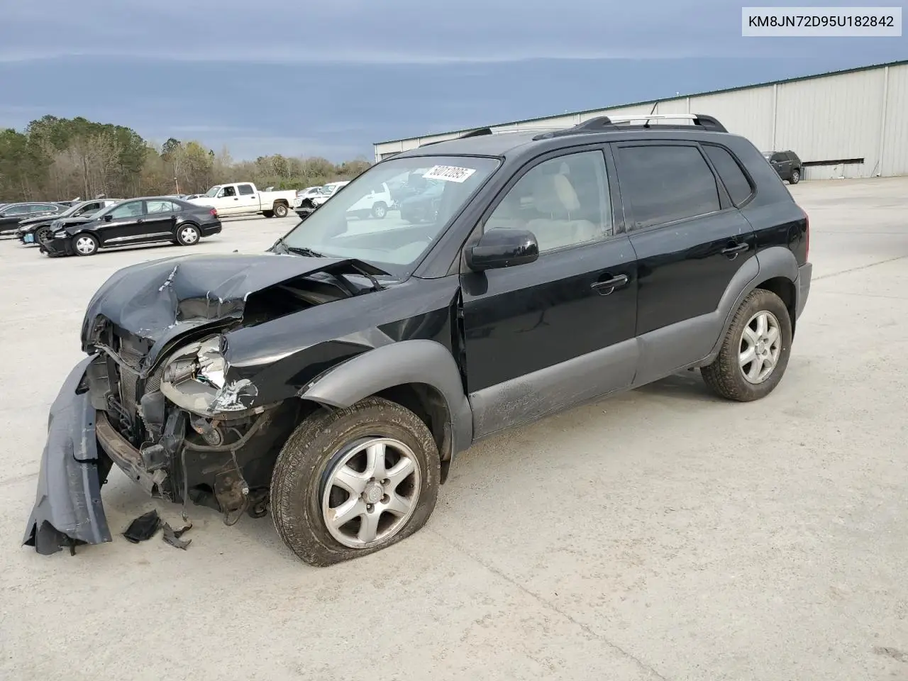 2005 Hyundai Tucson Gls VIN: KM8JN72D95U182842 Lot: 50012095