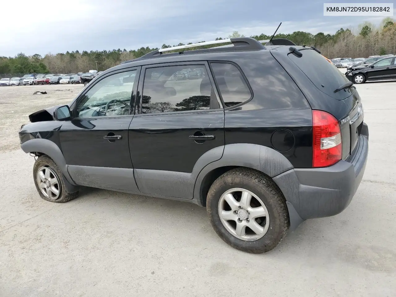 2005 Hyundai Tucson Gls VIN: KM8JN72D95U182842 Lot: 50012095