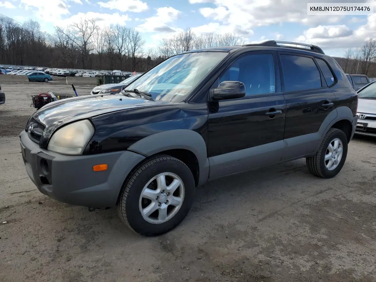 2005 Hyundai Tucson Gls VIN: KM8JN12D75U174476 Lot: 51764215
