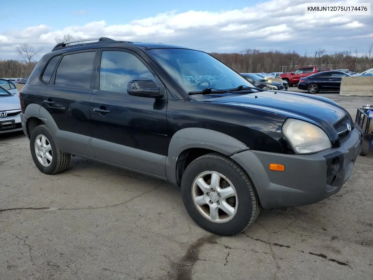 2005 Hyundai Tucson Gls VIN: KM8JN12D75U174476 Lot: 51764215