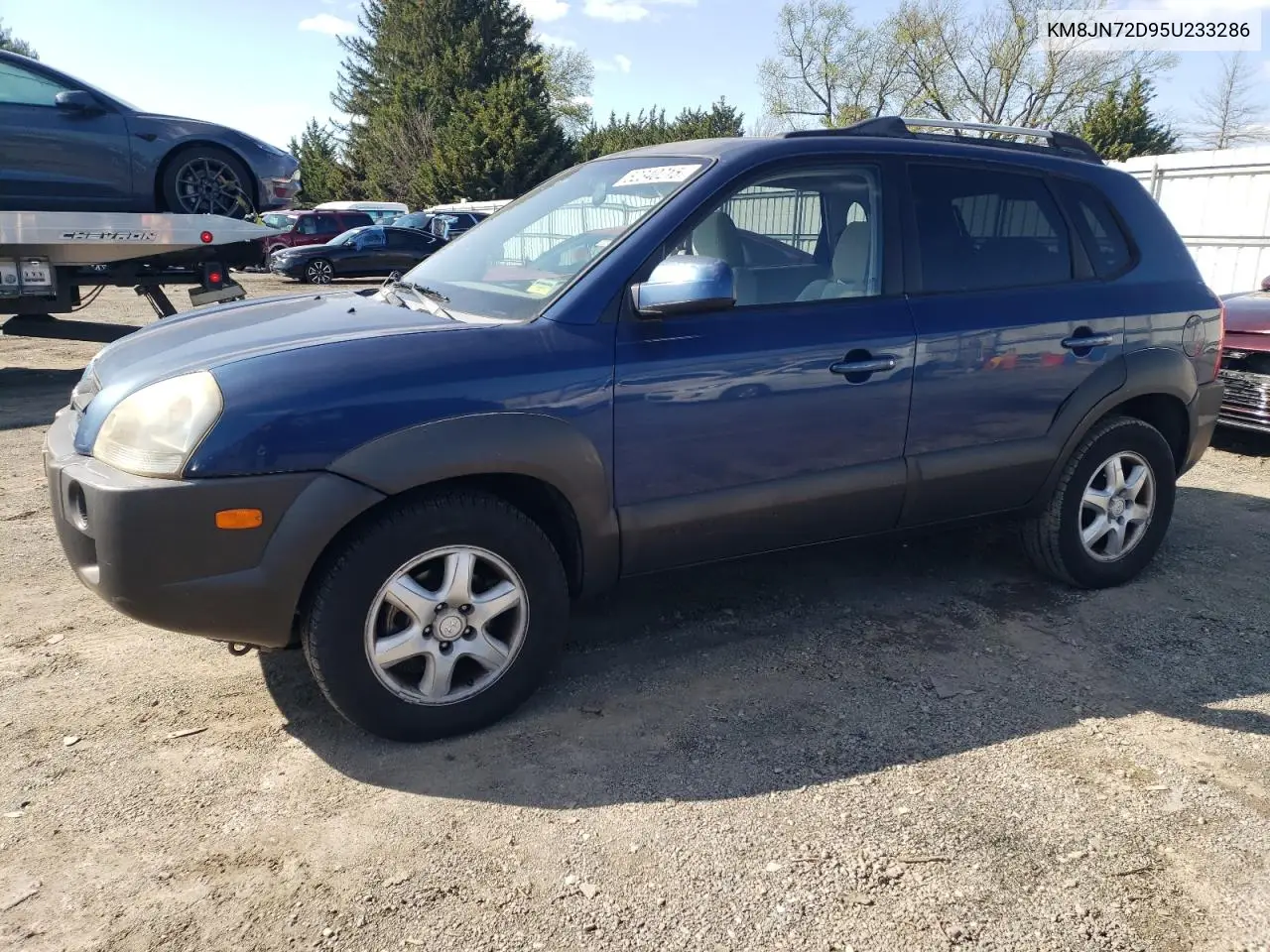 2005 Hyundai Tucson Gls VIN: KM8JN72D95U233286 Lot: 52340215