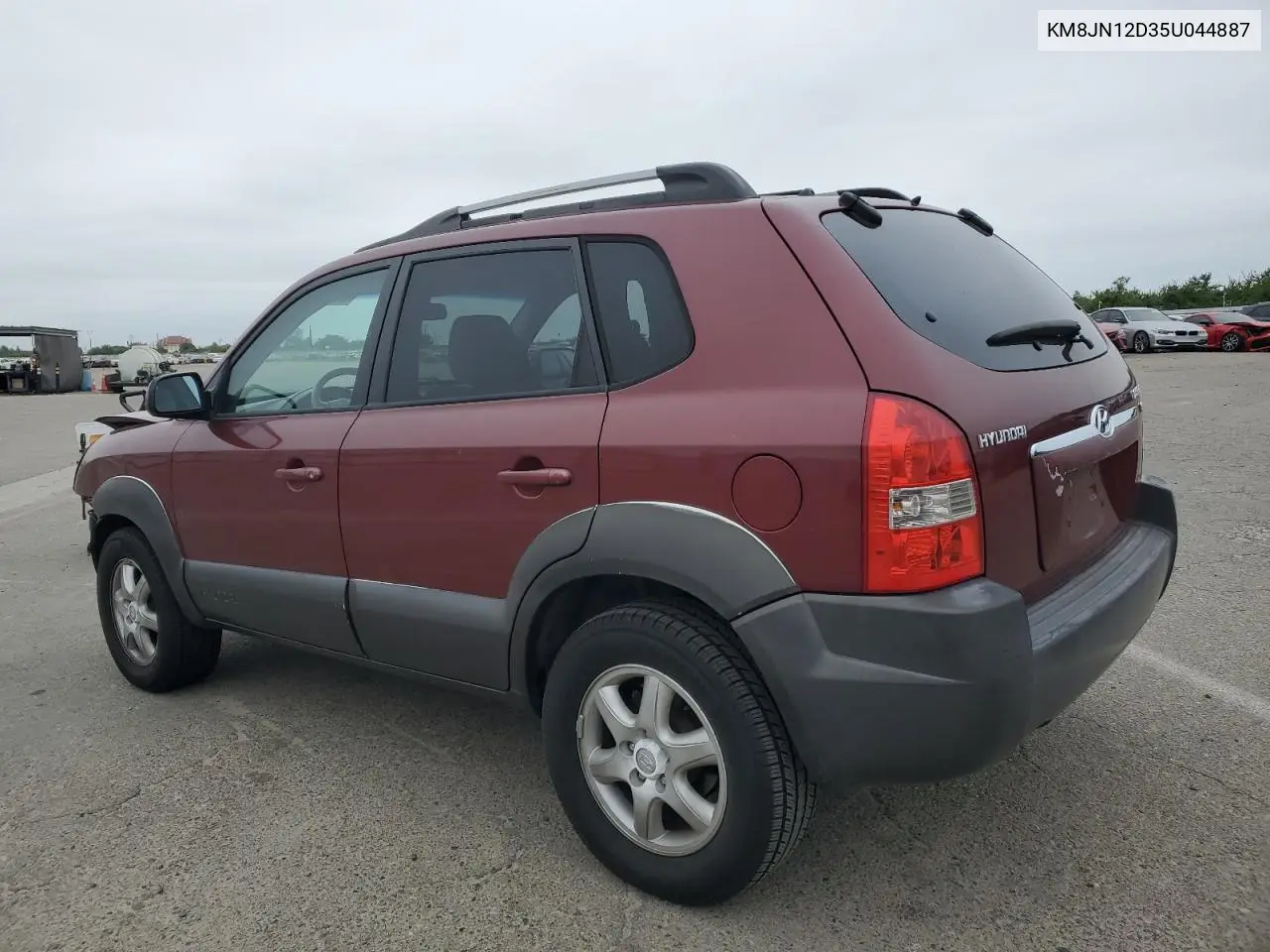 2005 Hyundai Tucson Gls VIN: KM8JN12D35U044887 Lot: 54187135