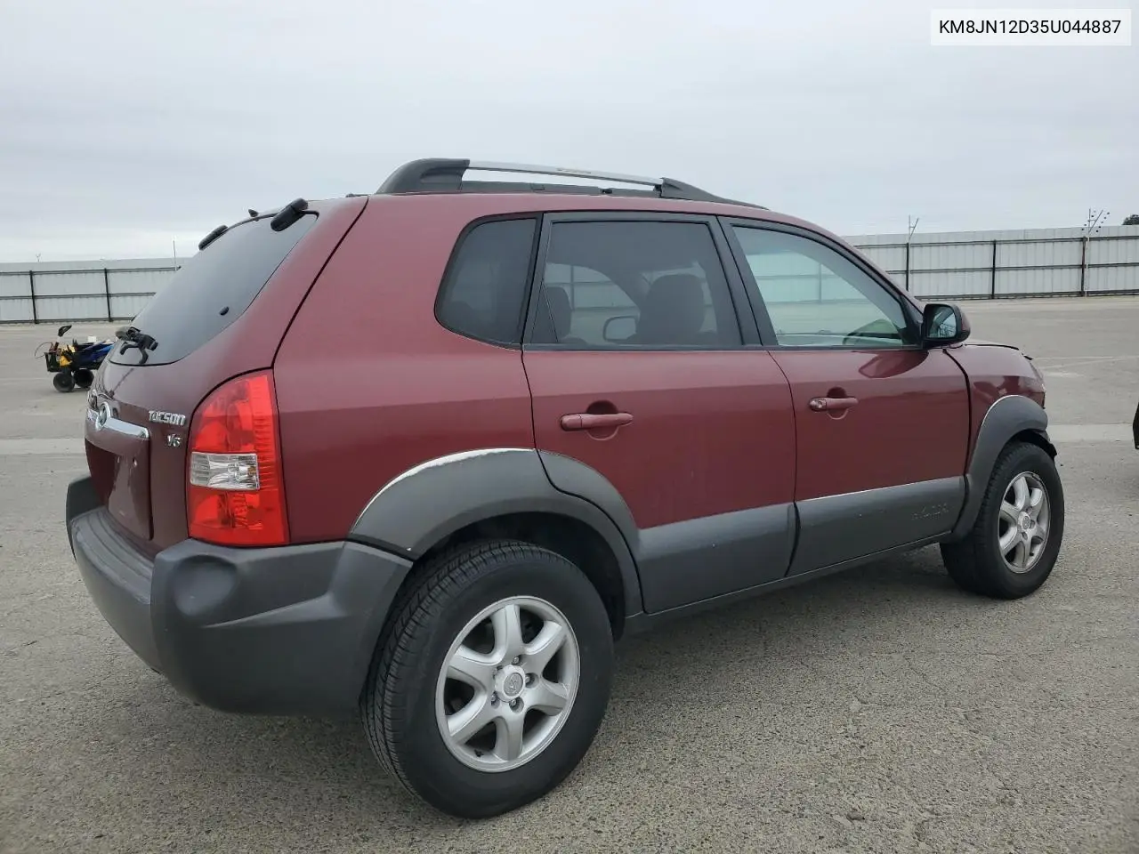 2005 Hyundai Tucson Gls VIN: KM8JN12D35U044887 Lot: 54187135